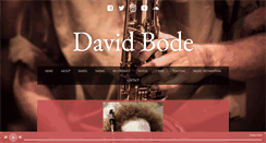 Desktop Screenshot of davidbodemusic.com